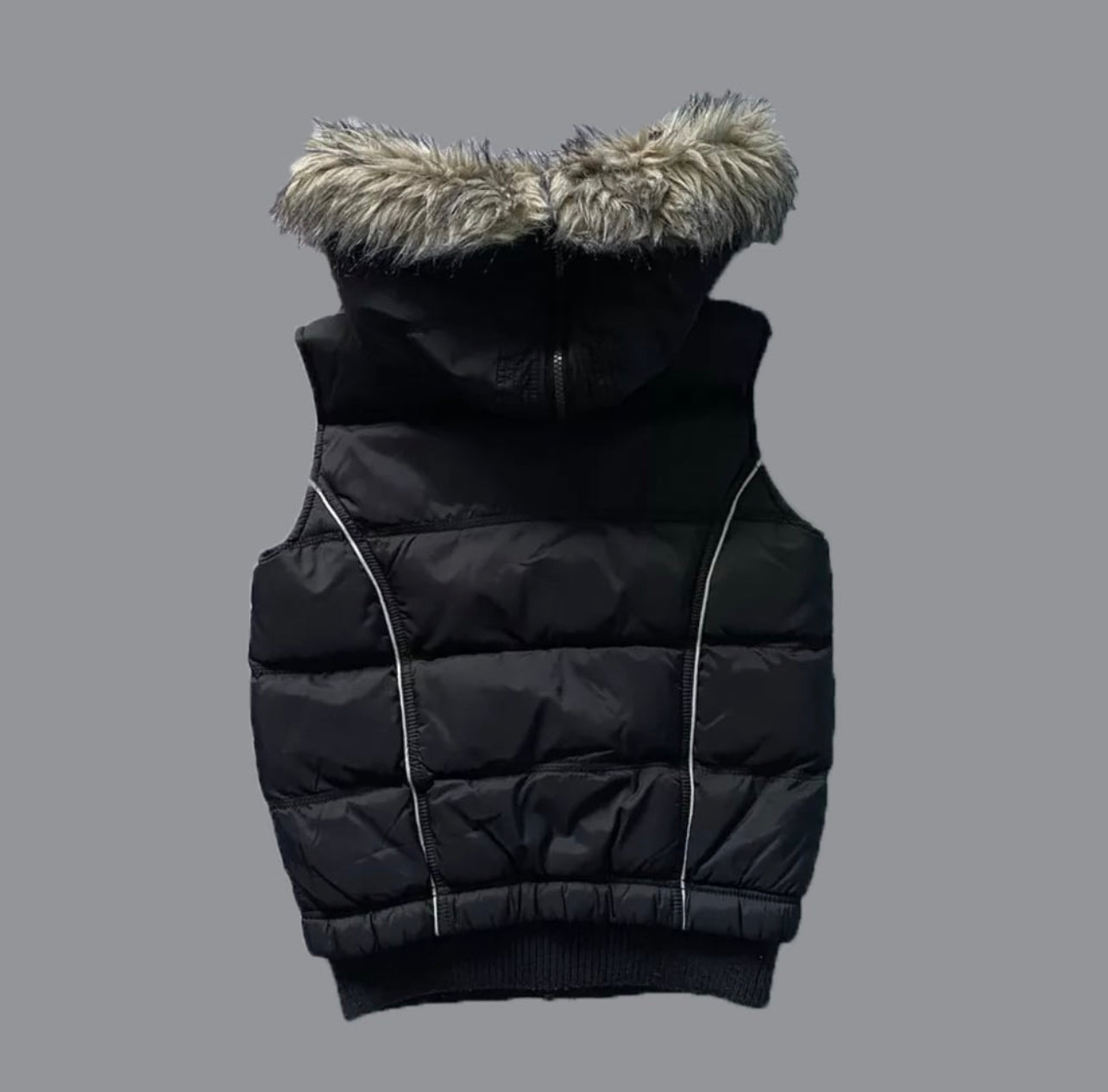 SEVEN - FUR HOOD VEST LIMITED TIME SALE
